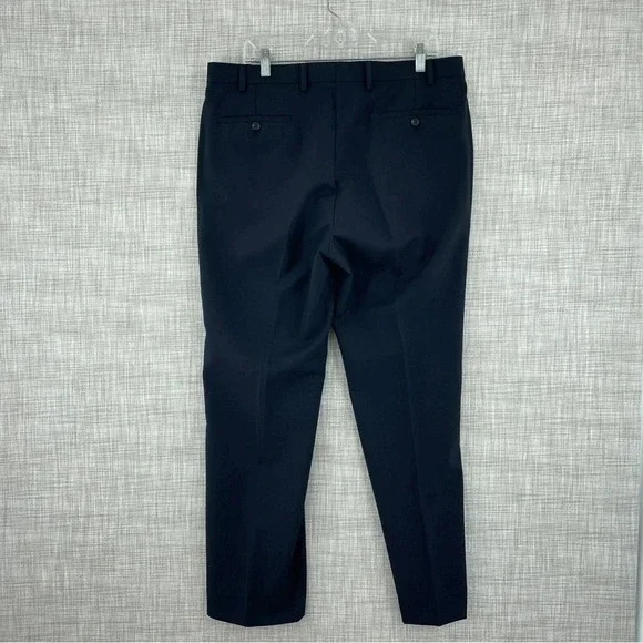 Lauren Ralph Lauren Womens Size 36x32 black wool Total comfort slacks 0291 - Picture 2 of 9